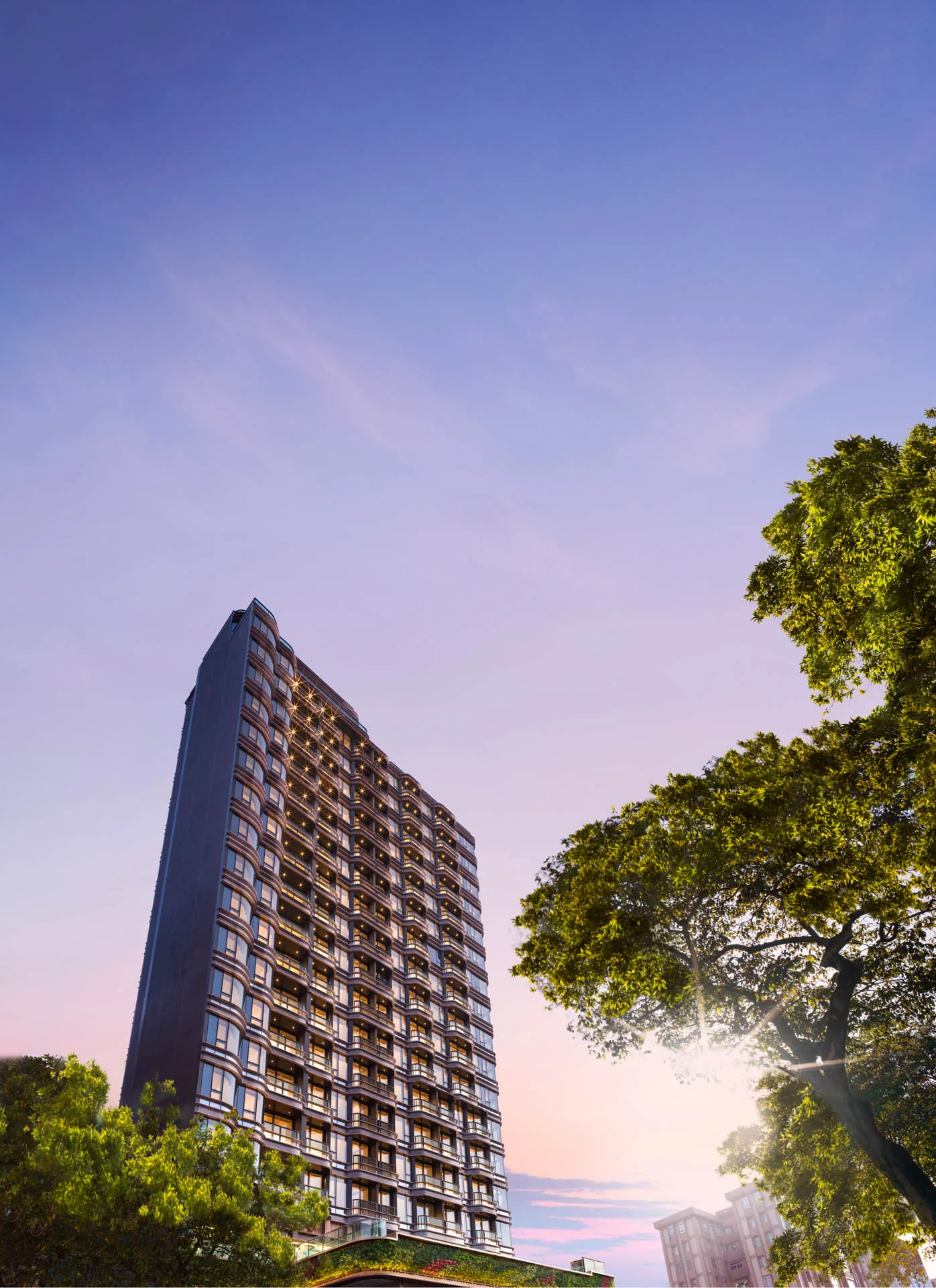 128 WATERLOO 窩打老道128號 何文田 建築外觀