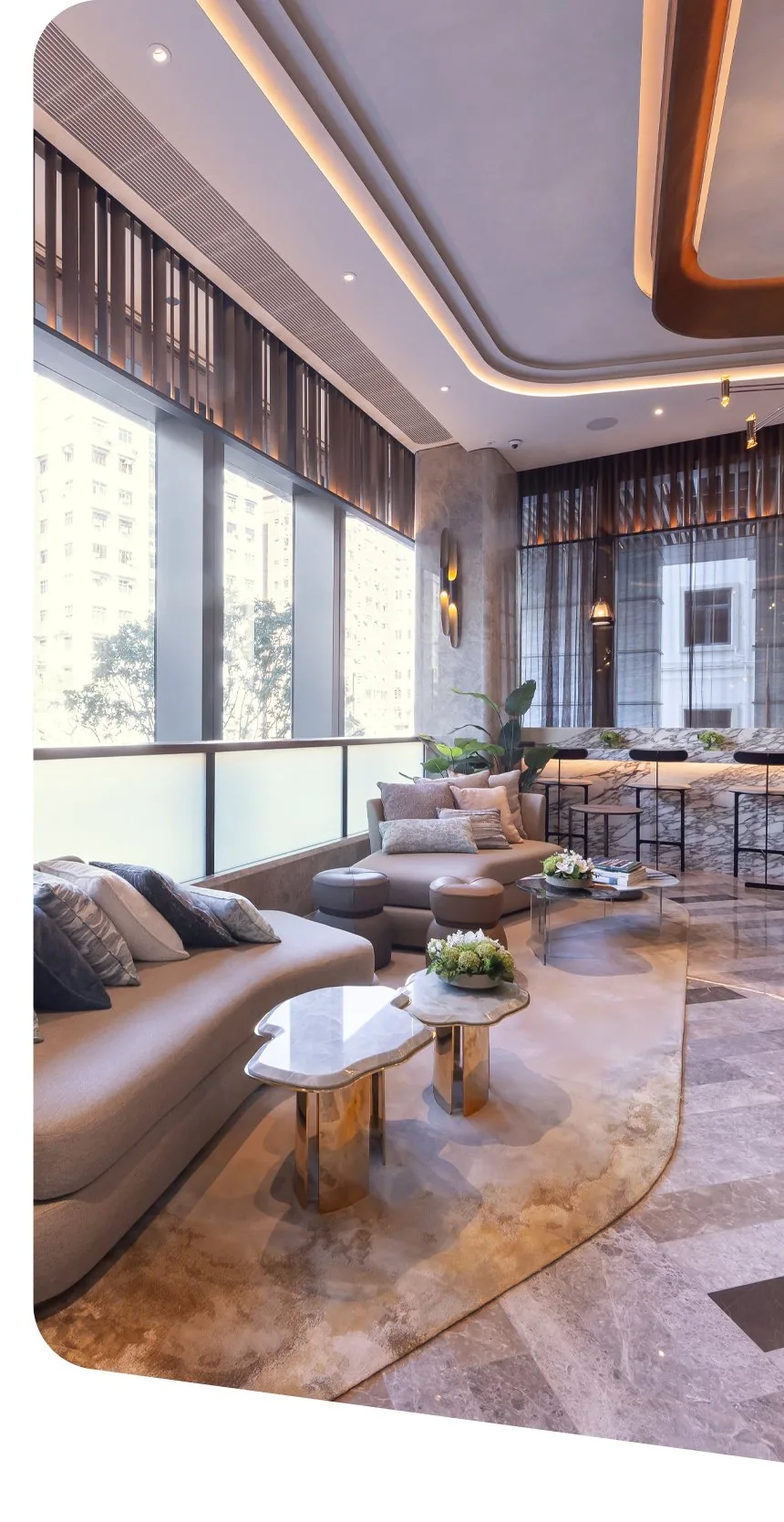 233 Prince Edward Road West 太子道西233號 會所酒吧及休憩區