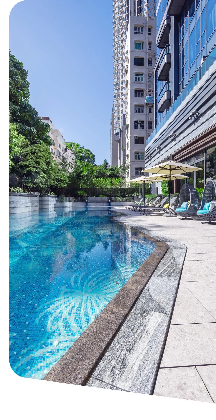 233 Prince Edward Road West 太子道西233號 戶外園林泳池