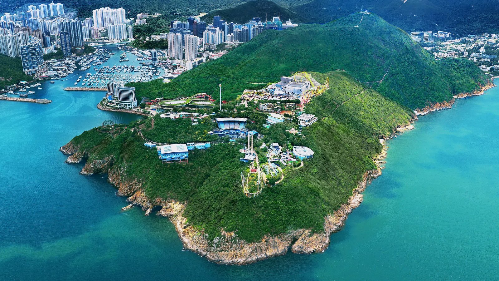 鳥瞰黃竹坑
