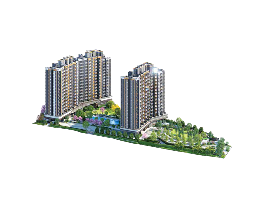 芊御 Garden Regency 大樓模型圖