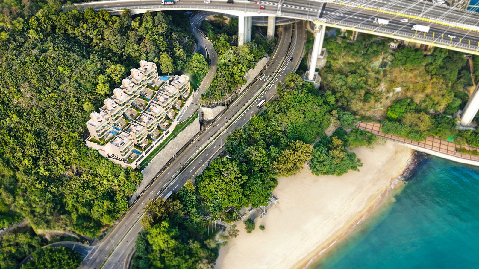 GRAND VIEW OCEANIA 嘉富海灣 — 鳥瞰全景