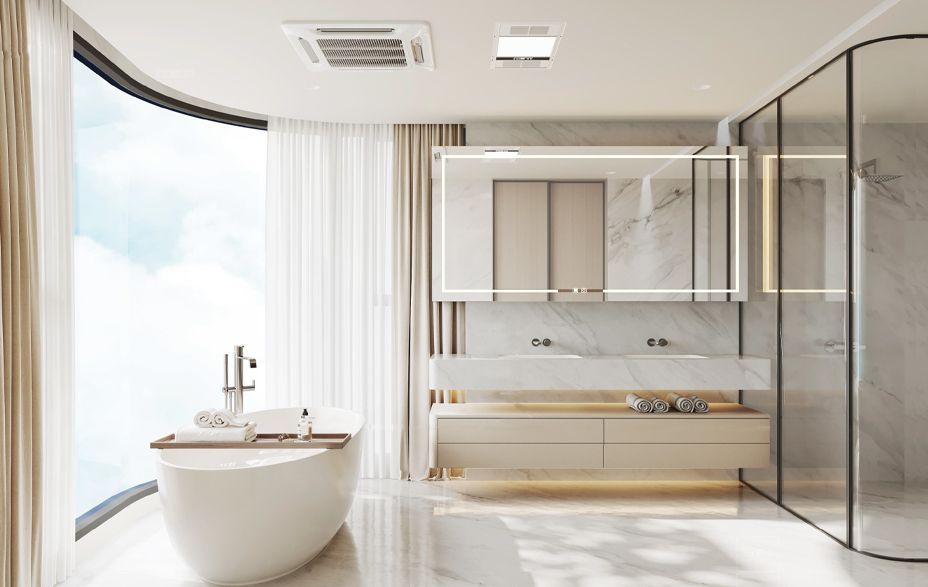 Beachfront Villa — 浴室