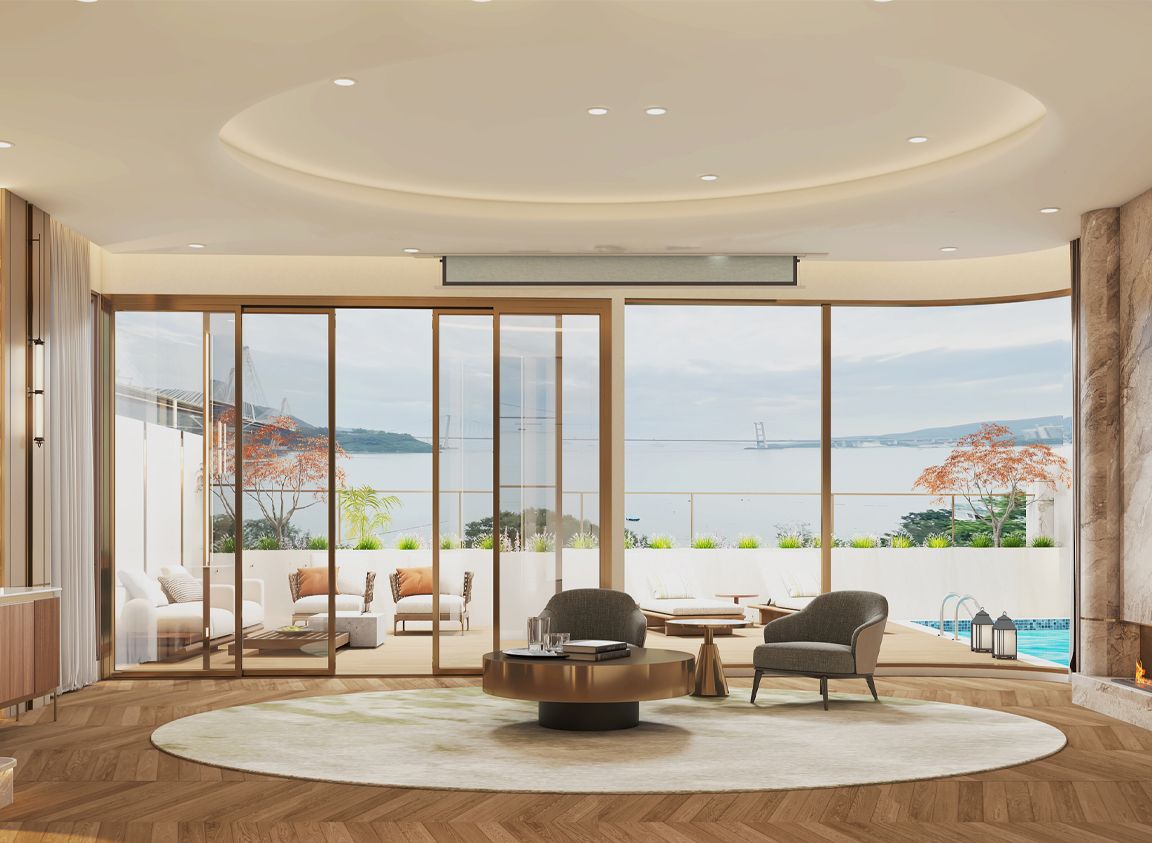 Seafront Villa — 客廳