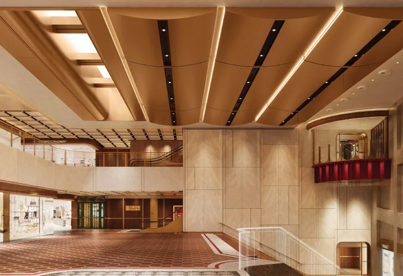 皇璇 STATE RESIDENCE 官方大堂中庭實景照片