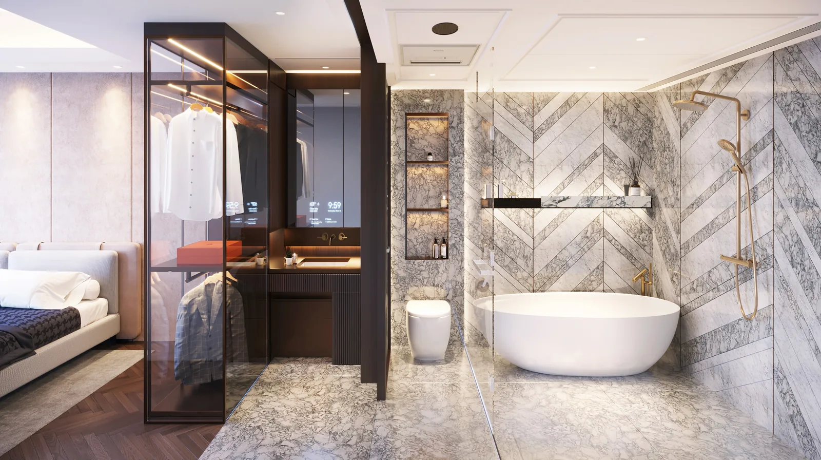 THE KNIGHTSBRIDGE 天瀧 示範單位間隔