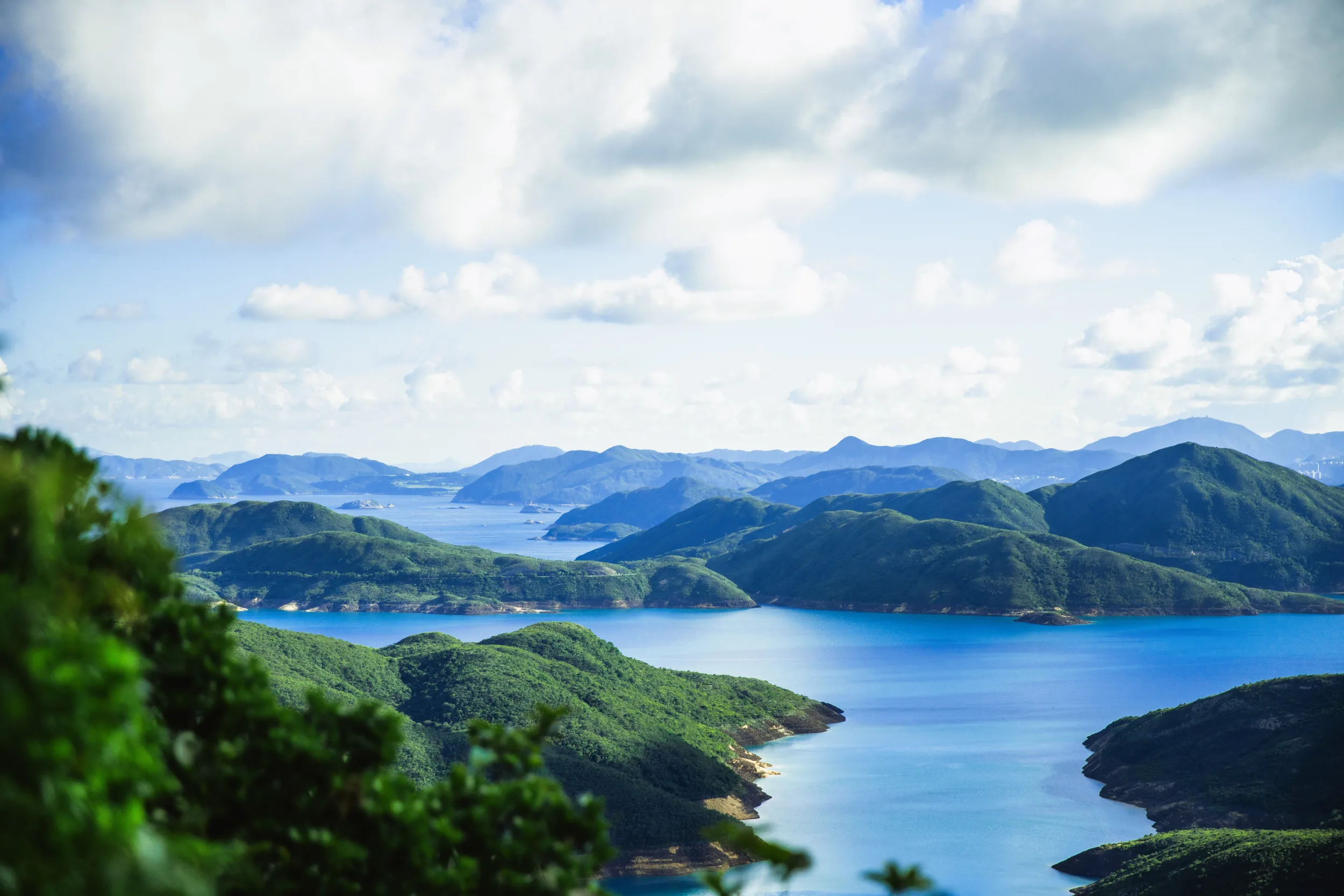 山海環抱景致